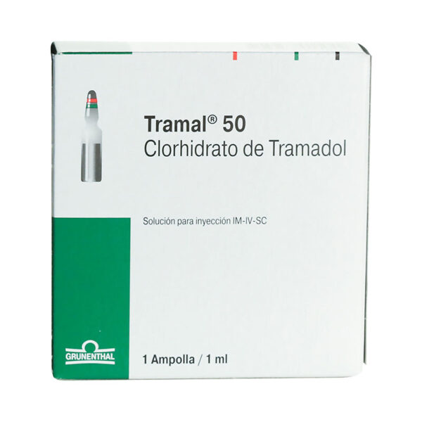 TRAMAL 50 MGS AMPOLLA