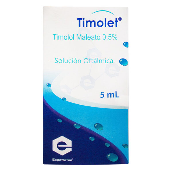 TIMOLET 0.5% GOTAS OFTALMICAS 5 ML