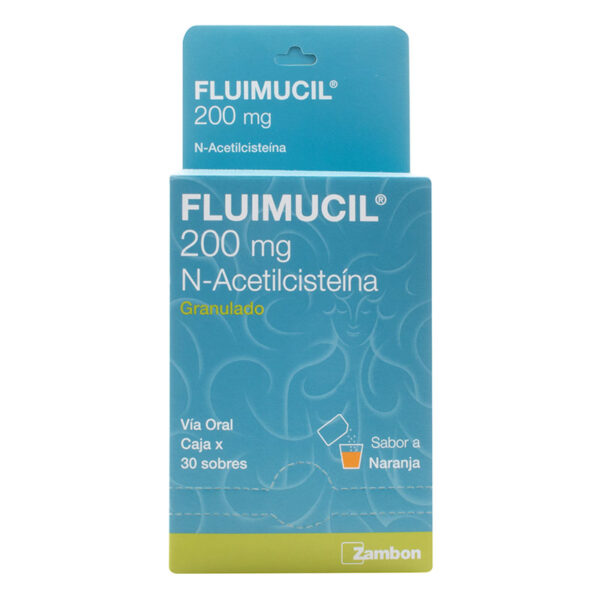 FLUIMUCIL 200 MGS 30 SOBRES