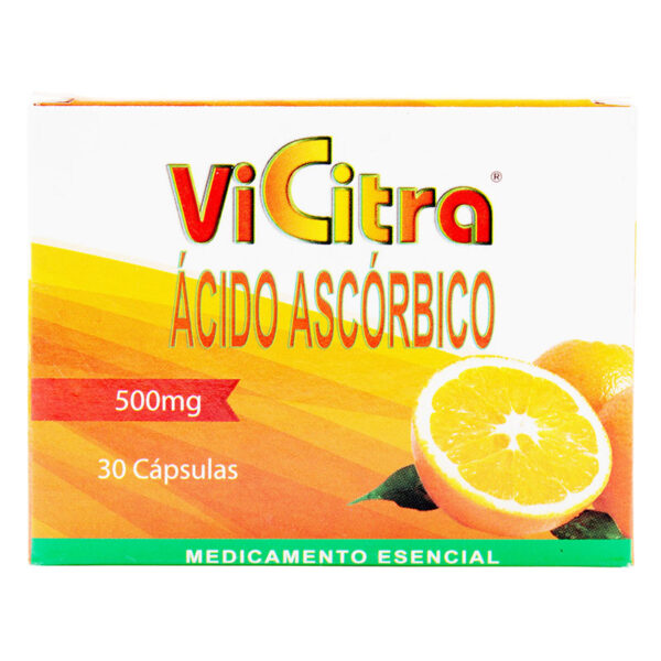 VICITRA 500 MG 30 CAPSULAS