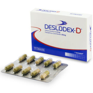 DESLODEX D 10 TABLETAS