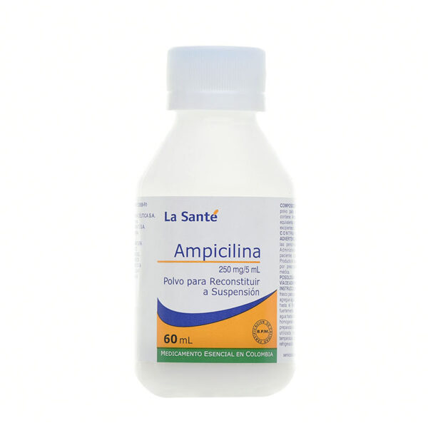 AMPICILINA 250MG/5ML 60 ML LA SANTE
