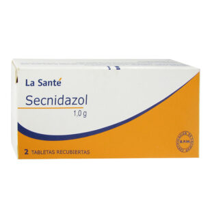 SECNIDAZOL 1 MGS 2 TABLETAS LA SANTE