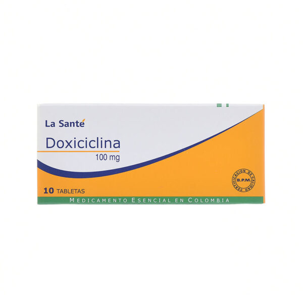 DOXICICLINA 100 MGS 10 TABLETAS LS