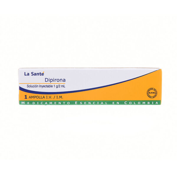 DIPIRONA 2 ML AMPOLLA LS