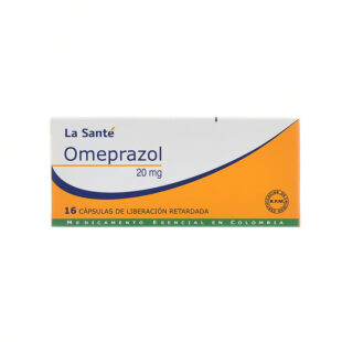 OMEPRAZOL 20 MGS 16 CAPSULAS  SANTE