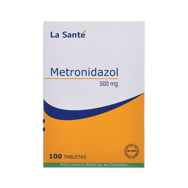 METRONIDAZOL 500 MGS 100 TBS LA SANTE