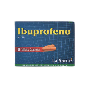 IBUPROFENO 600 MG 50 TABLETAS LS