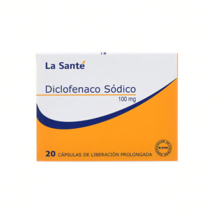 DICLOFENACO RETARD 100 MGS 20 CAPS SANTE