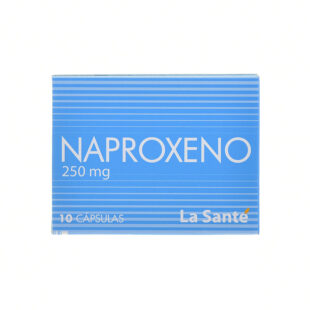 NAPROXENO 250 MGS 10 CAPSULAS LA SANTE