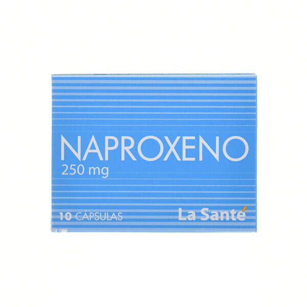 NAPROXENO 250 MGS 10 CAPSULAS LA SANTE