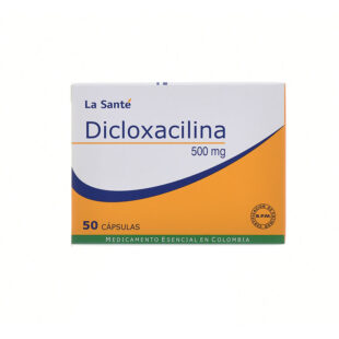DICLOXACILINA 500 MGS 50 TBS LA SANTE