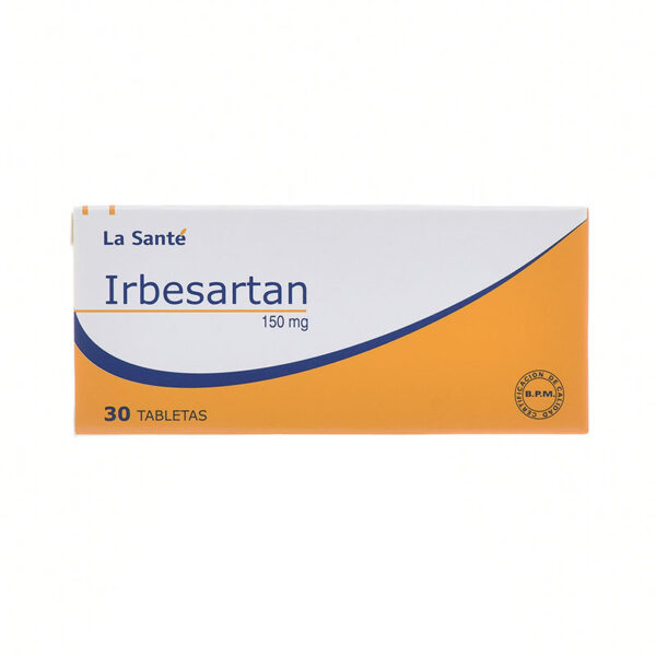 IRBESARTAN 150 MG 30 TABLETAS LS