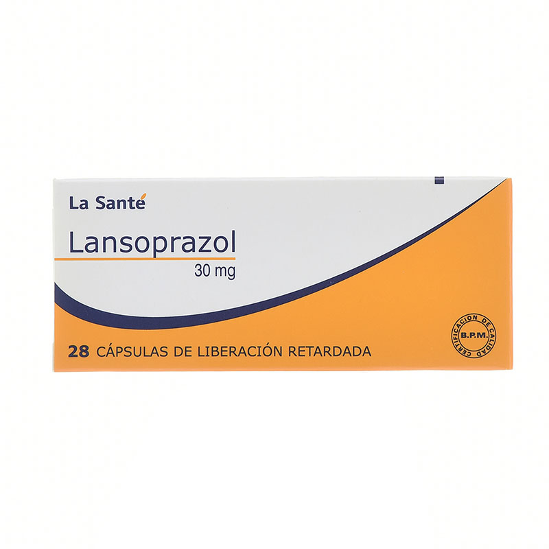 LANSOPRAZOL 30 MG 28 CAPSULAS LS