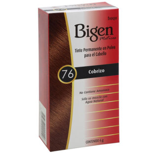 TINTE BIGEN MATICES 76 COBRIZO