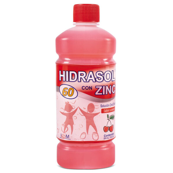 HIDRASOL 60 ZINC CEREZA 500ML SU.ORA.IC