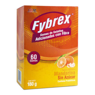 GOMAS GELAT.FYBREX MANDARINA 60UDS ICOM