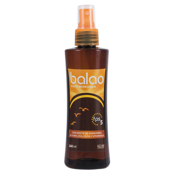 ACEITE BRONCEADOR BALAO SPF 5 SPR.240ML