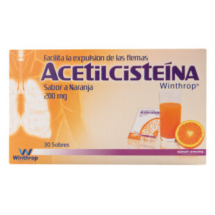 ACETIL CISTEINA 200 MG 30 SBS LK