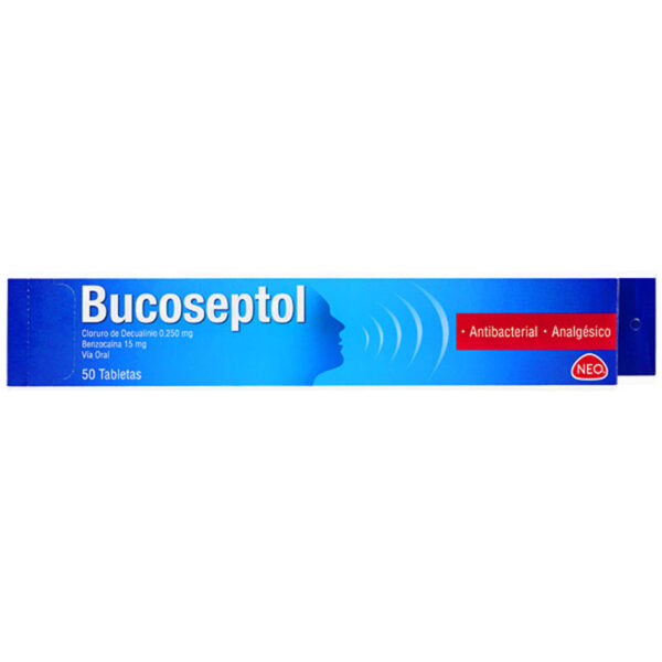BUCOSEPTOL 50 TABLETAS