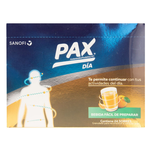 PAX DIA NARANJA 24 SOBRES