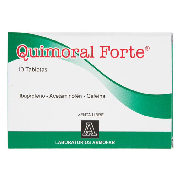 QUIMORAL FORTE 400MG 10 TBS