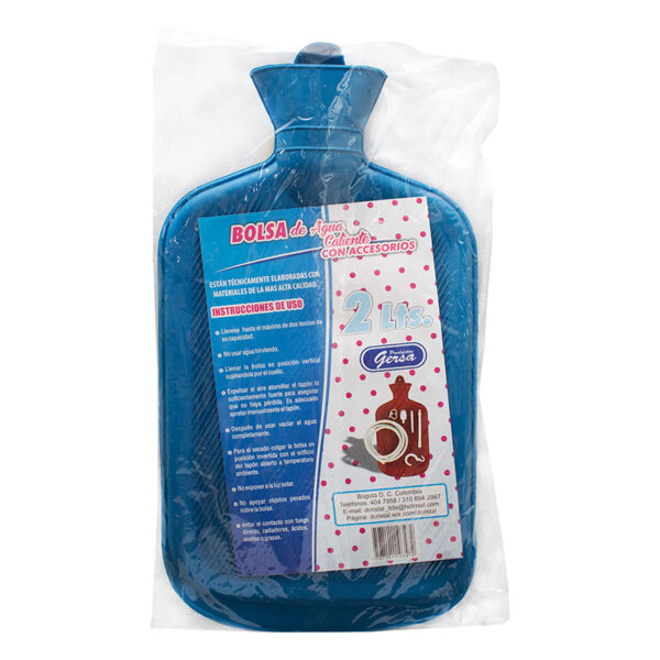 BOLSA D.CRISTAL AGUA CALIENTE C.ACCESORI