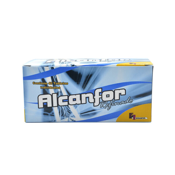 ALCANFOR REFINADO 40 TAB DISANFER IVA