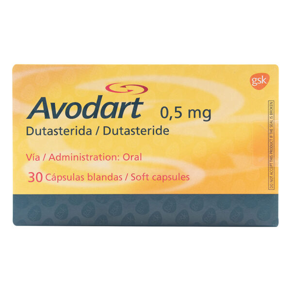 AVODART 0.5 MG 30 CAPSULAS (M)