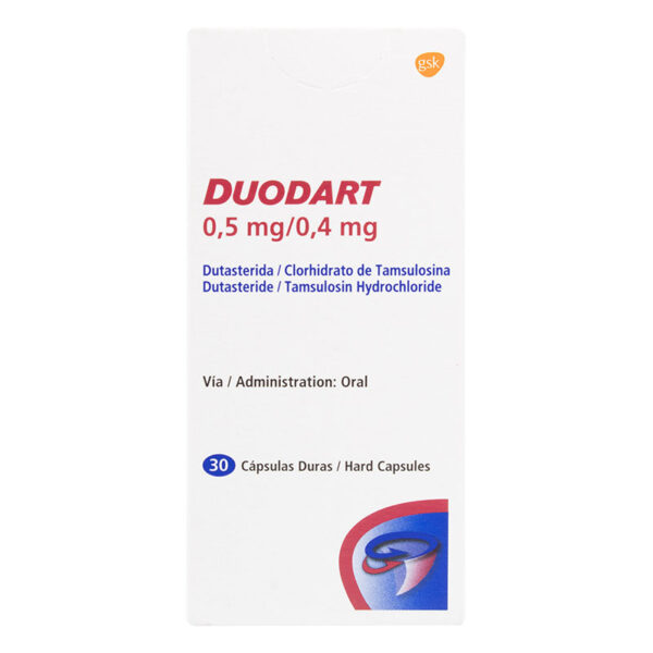 DUODART 0.5/0.4 MG 30 CAP.(A)(3%+)(PAE)