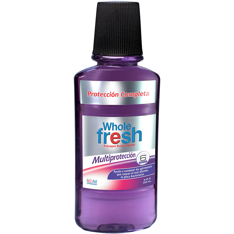ENJUAGUE WHOLEFRESH MULTIPROT.250 ML