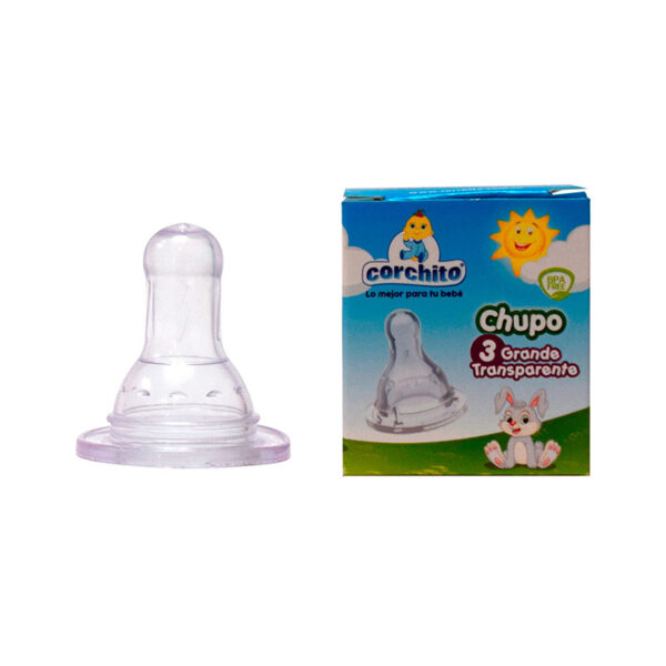 CHUPO CORCHITO BLANCO # 3 GDE.