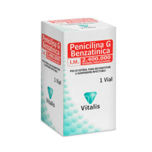 PEN G BENZATINICA 2.4 MUI 1 AMPOLLA VT