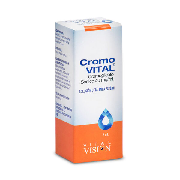 CROMOVITAL OFTALMICO 5 ML VT
