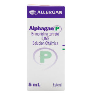 ALPHAGAN P SOLUCION OFTALMICA 5 ML