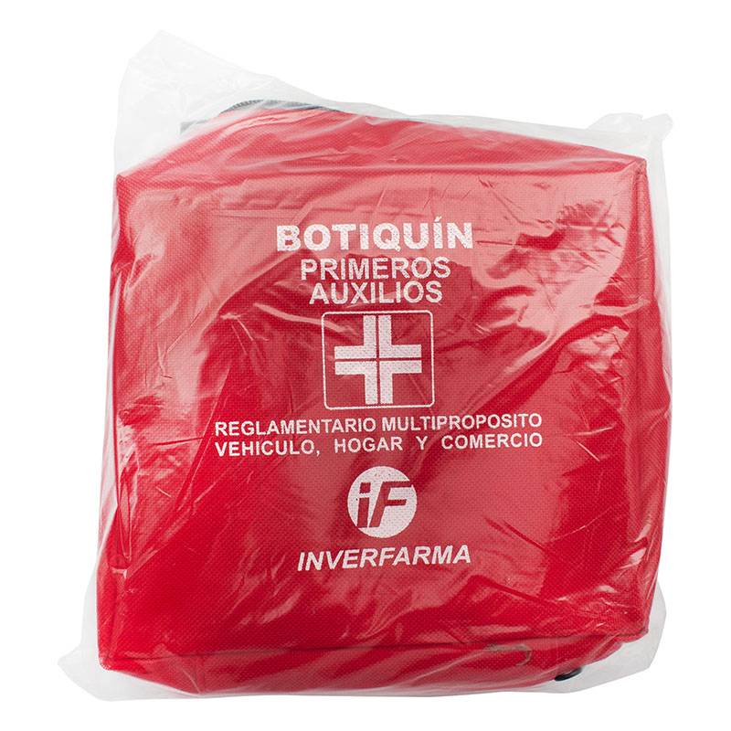 BOTIQUIN INVERFARMA PRIMEROS AUXILIOS