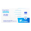 GUANTE EXAMEN VINILO INVERF. T.M 100 UDS