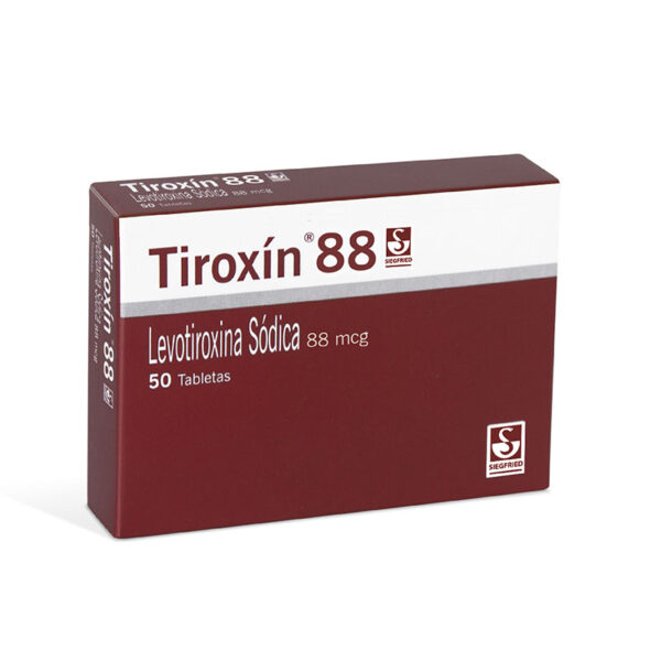 TIROXIN 88 MCG 50 TABLETAS