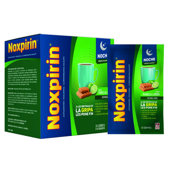 NOXPIRIN ADULTOS NOCHE 24 SOBRES LIM/MIE