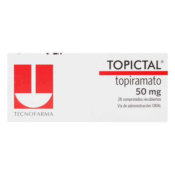TOPICTAL 50 MG 28 TABLETAS (A)(M)22876