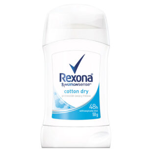 DTE REXONA BARRA 50 GRS COTTON