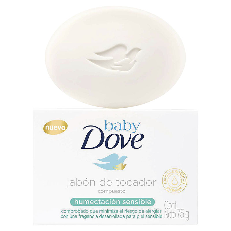 JABON DOVE BABY HUMECTACIÓN SENSIBLE 75 GR