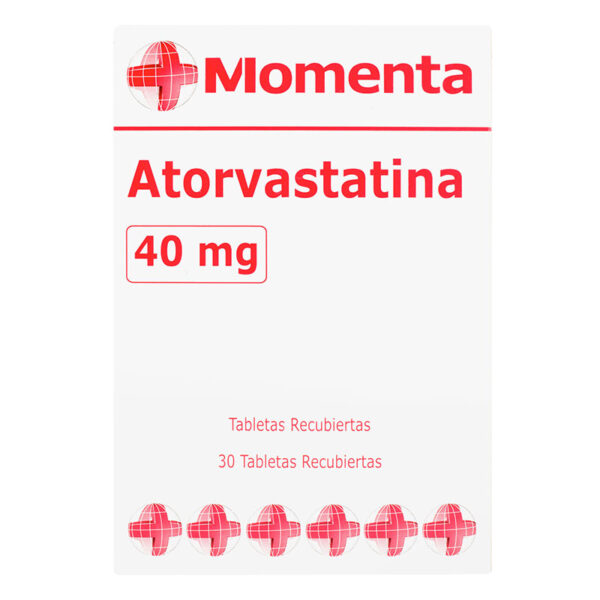 ATORVASTATINA 40 MG 30 TAB MOMENTA