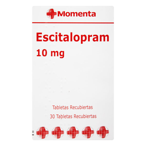 ESCITALOPRAM 10 MG 30 TAB MOMENTA