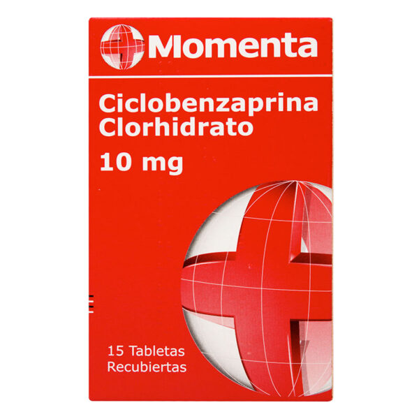 CICLOBENZAPRINA 10 MG. 15 TAB MOMENTA