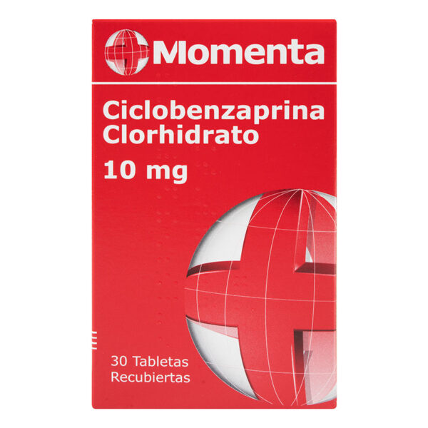 CICLOBENZAPRINA 10 MG. 30 TAB MOMENTA
