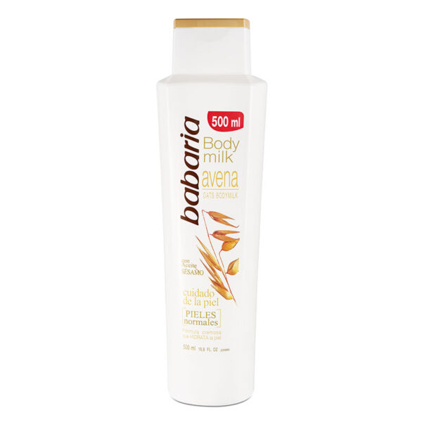 CREMA BABARIA BODY MILK AVENA 500 ML LB