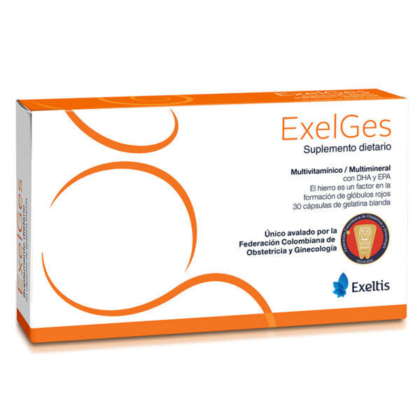 EXELGES SUPLEMENTO MULTIVITAMINICO 30UDS