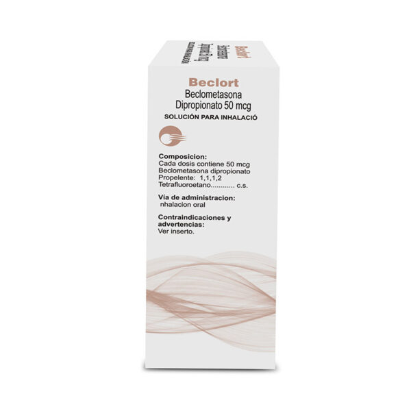 BECLORT 50 MG AEROSOL 200 DOSIS CIPLA