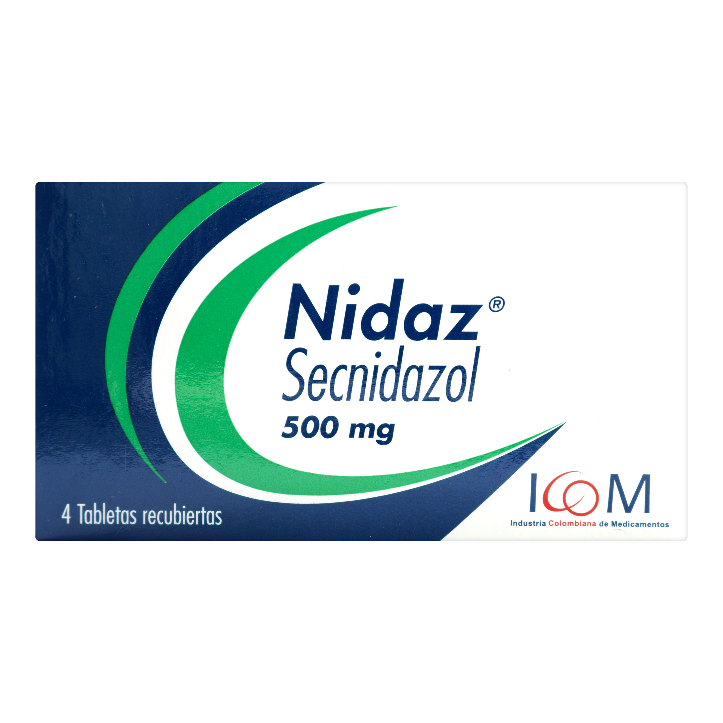 NIDAZ 500 MG 4 TABLETAS ICOM